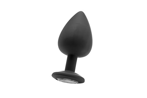 Shots Ouch! - Large Diamond Butt Plug - Black