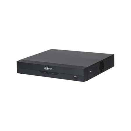 DAHUA DH-XVR5108HS-4KL-I3/T - XVR 5 in 1 4K/5MP Dahua WizSense a 8 canali - 1 porta SATA, fino a 16 TB (disco rigido non incluso)