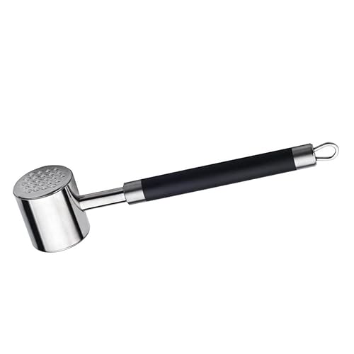 COLLBATH 1pc Meat Tenderizer Hammer Ergonomic Kitchen Tool with Non Slip Handle for Easy Beef Pork Preparation Versatile Mallet for Tenderizing Meat and More