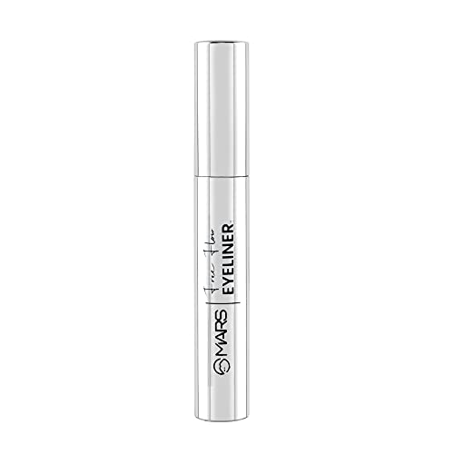 Image of MARS Free Flow Eyeliner with Demi Matte Finish | Long Lasting, Smudgeproof & Easy Glide Formula (6 ml)