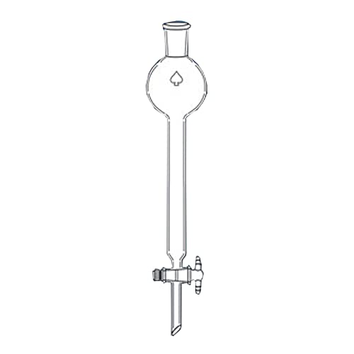 Colonne de chromatographie sans disque filtrant 25 cm réservoir