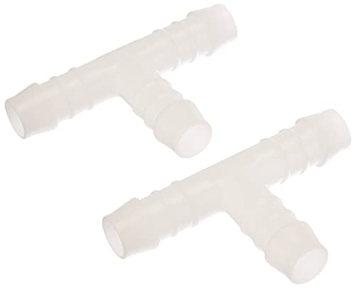 Gardena T-Piece: Accessoires de tuyau en plastique, pour une connexion de tuyau facile et une branche de tuyaux de 12 mm, 2 pièces (7304-20)