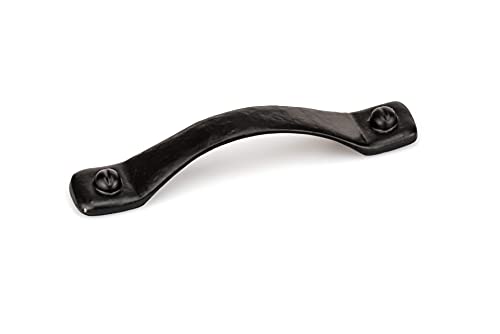 Image of Richelieu | Sheffield 5 1 /16-in (128 mm) Matte Black Arched Barn Door Pull