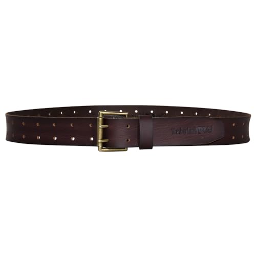 Timberland Pro Men's Belt Dark Brown Double-Prong Sz. 342