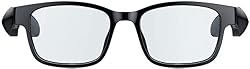Razer Anzu - Smart Glasses (Rettangolari Luce Blu + Occhiali da sol SM) Occhiali con filtro per la luce blu o occhiali polarizzati audio