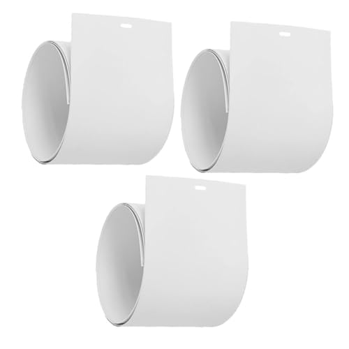 Unomor Enhance Your Window Blinds 3 Pack PVC Vertical Blind Slats Replacement for Easy Installati