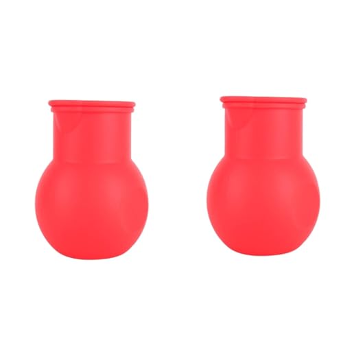 2Pcs Silicone Chocolate Melting Pot, 100ML Microwave Melt and Pour Candy Butter Warmer Butter Melter Chocolate Melter Moldes for Cheese