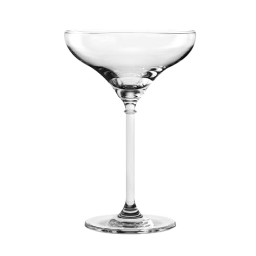 OCEAN The Palette Martini Glass - 220ml (Set of 6) - Elegant Stemware for Classic & Modern Cocktails 533C07