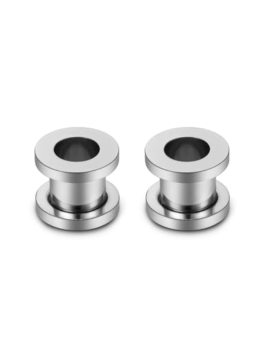 Astm F136 Titanium Ear Gauges Screw Fit Flesh Tunnels Plugs Gauge...