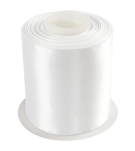 Joycrosso 100mm Double Faced Satin Ribbon 22 Meters-Roll Set for Chair Sash Gift Wrapping Party Favor Home Decoration Craft Supplies - Image 2