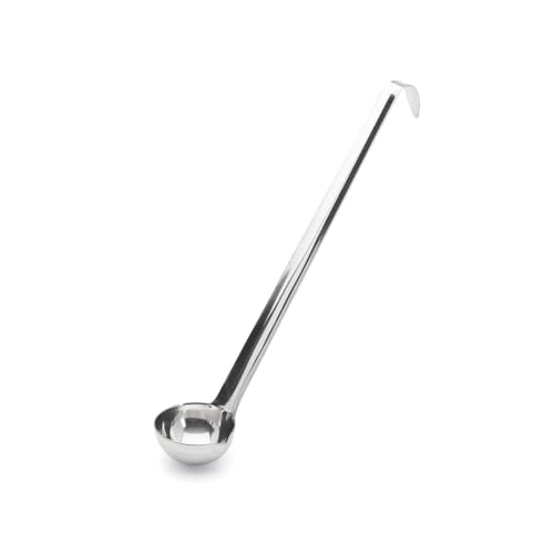 De Buyer Utensile monoblocco in Acciaio Inossidabile Mestolo Monopezzo con beccuccio, Diametro 6 cm, 301.66, 6.00 cm