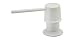Keeney K86011WH Soap or Lotion Dispenser with Large Capacity Bottle (16 oz.), White