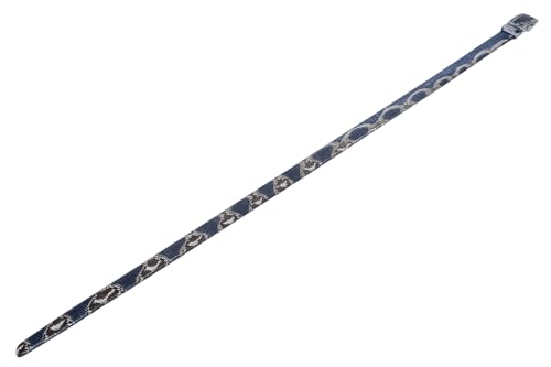 Image of Pelgio Genuine Python Snake Skin Auto Locking Men's Belt 46 inch Long