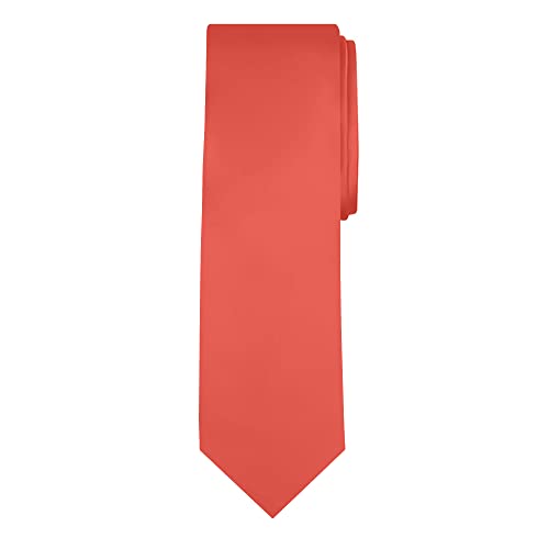 Image of Jacob Alexander Men's Extra Long Solid Color Tie