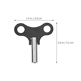 BIUDECO 4Pcs Metal Clock Winding Keys Set Steel Clock Tool Sturdy Winding Key Replacements and Maintenance - Image 5