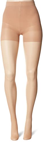 Berkshire Women's Flat Tummy Silky Sheer Shaping Pantyhose, Natural Tan, 2021-03-04T00:00:00.000Z3