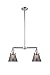 Innovations 209-PC-G63-LED 2 Light Vintage Dimmable LED Chandelier, Polished Chrome