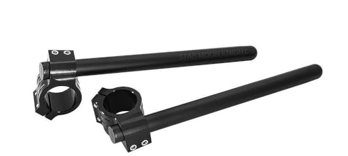 Clip on Guidon Surélevé Low Rider en Aluminium Usiné Premium