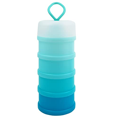 Pinsheng Milchpulver Dose 1L - Luftdichter Spender Mit Löffel, Einhand-Bedienung