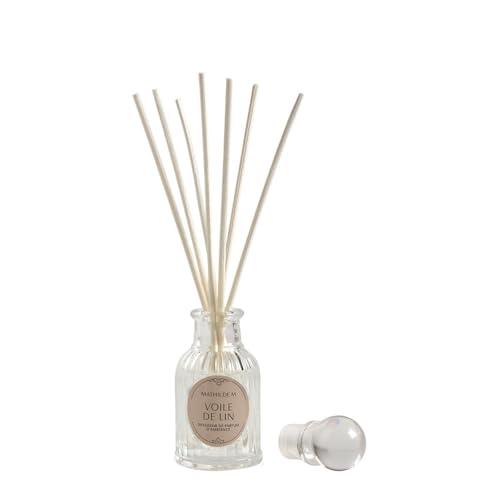 MATHILDE M. Diffuseur de Parfum d'ambiance Les Intemporelles 30 ML - Voile de Lin