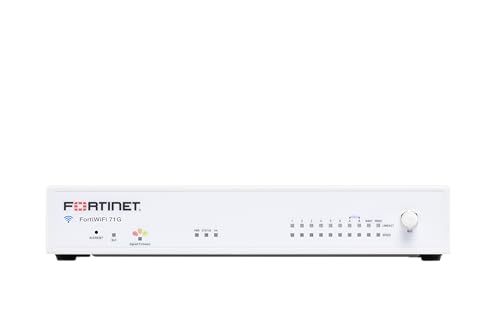 Fortinet FortiWiFi 71G Wi-Fi 6 Secure Wireless Firewall and 1 Year Unified Threat Protection License Plus FortiCare Premium | Advanced Next-Gen SD-WAN Gateway (FWF-71G-A-BDL-950-12)