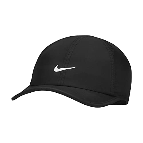 Nike Aerobill Featherlight Dri-Fit Black Unisex Tennis Running Adjustable Hat Cap