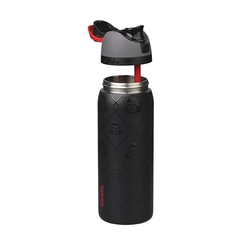 Image of Owala Star Wars FreeSip Insulated Stainless Steel Water Bottle with Straw for Sports, Travel, and School BPA-Free Sports Water Bottle, 32 oz, Darth Vader