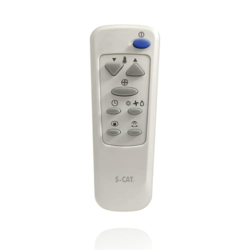Image of S-CAT Compatible with LG AC Remote Control (No Backlight) Model 65 Suitable for Split /Window 1 1.5 2 Ton AC Remote (Match Old Remote Exactly, Contact Customer Care for Order)
