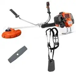 Roçadeira lateral a gasolina 2,1 hp 41,5 cc 2 tempos - 143RS - Husqvarna