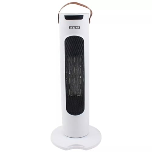 Termoventilador - Ventilador de Torre Suave & Calefactor Silencioso - Frío o Calefacción - 2 en 1 - Termoventilador Invierno o Verano - Bajo Consumo - Mando a Distancia - Aire Frío o Caliente