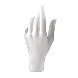 KODORIA Female Hand Mannequin Hand Jewelry Bracelet Ring Gloves Display Organizer Stand - White L