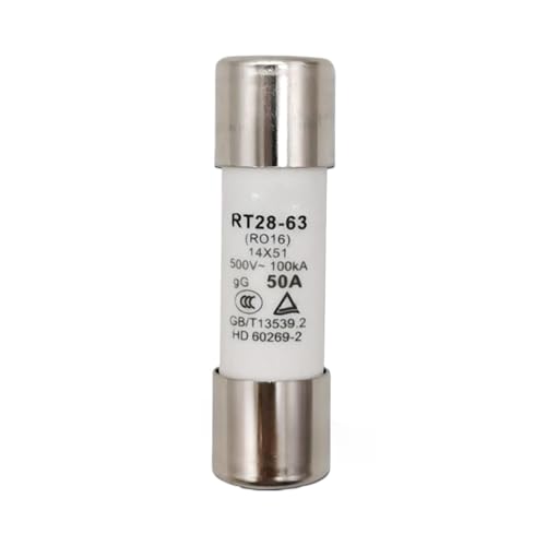 Fusible RT28-63 14x51 50A contre la surchauffe des câbles et court-circuit 500V