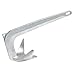 MarineNow Galvanized Bruce Style Anchor (5 kg 11 lb)