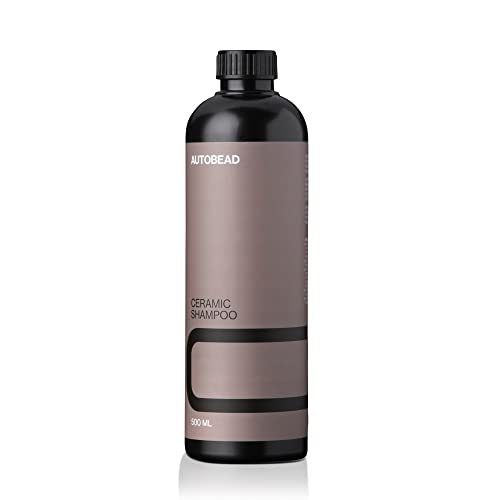 Autobead Ceramic Shampoo 500ml - Lubricating Car Wash Protective Coating - Suitable for Unprotected Vehicles