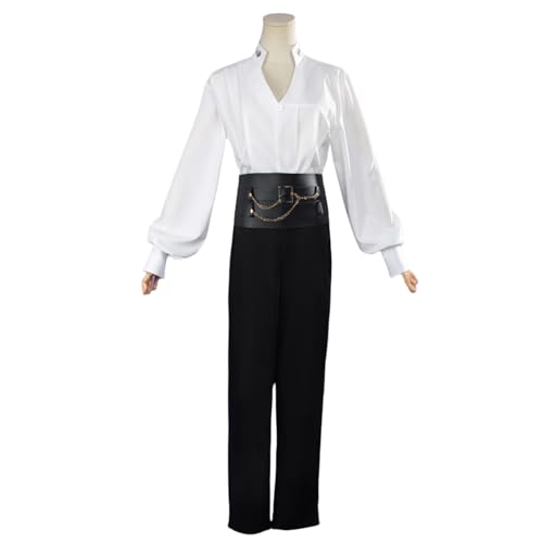 Yejue Qiyu Rafayel Cosplay Costume Elegant Casual Shirt Pants Full Set Anime Events Party Show Outfit