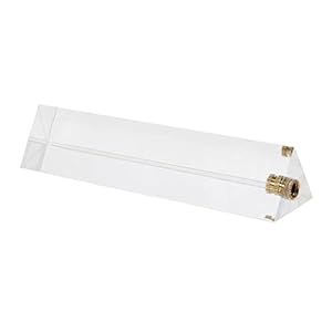 FeiYeup Prisma Dreiecksprisma mit 1/4 Zoll Gewinde