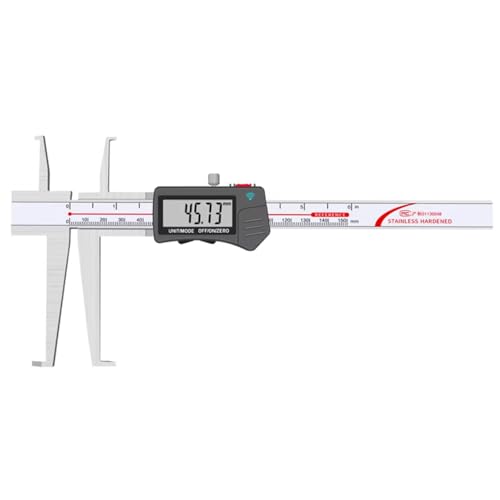 Internal Groove Caliper Built-in Wireless Data Transmission, High-Precision Inside Slot Measuring Tool, Data Transfer & Offline Storage, Stainless Steel Construction (6 Inch)