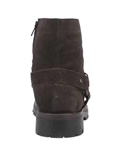 Image of Dingo Mens Road Trip Round Toe Motorcycle Casual Boots Ankle