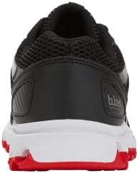 K-Swiss Men's Tubes 200 Training Shoe, Black/White/Fiery Red, 9.5 XW | Image 4