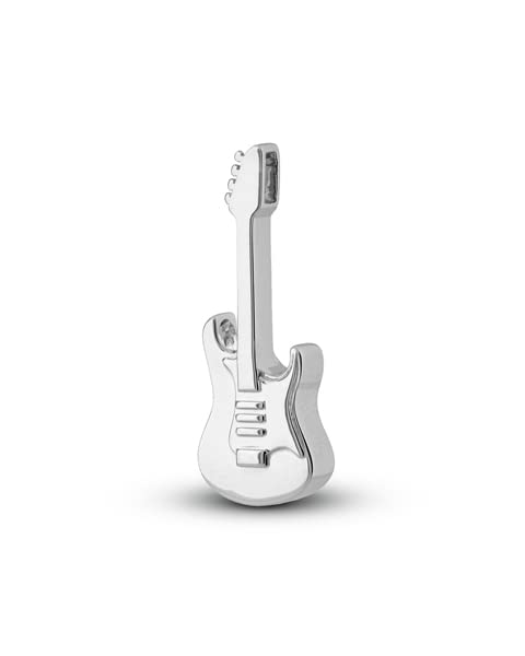 Wisiorek z popiołem srebro próby 925 "Gitara elektryczna"