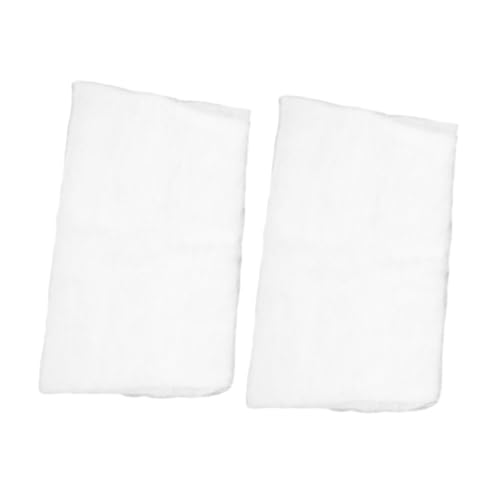 Ciieeo Realistic Faux Snow Cotton Blanket for Christmas Decor 2pcs Village Scene Artificial Snow Mat