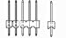 TE Connectivity / AMP 3-644456-8 Wire-Board Connector Header, 8WAY, 0.1IN