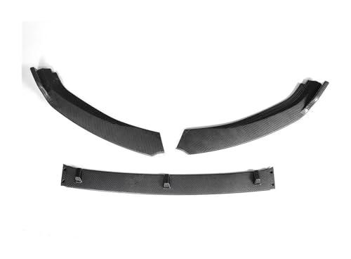 Voiture Becquets Avant pour VW pour T&Ouran 1T pour TDI pour TSI 2010 2011 2012 2013 2014 2015 Spoiler Pare-Chocs Avant Lèvre Séparation(Carbon Look)
