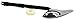 Toto THU146#CP Trip Lever for Dalton Toilet, Polished Chrome