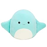 Squishmallows 12' Maggie The Green Stingray - Add Aicha to Your Squad, Ultrasoft Stuffed Animal Plush Toy, Official Kellytoy Plush (SQJW22-12GS-10)