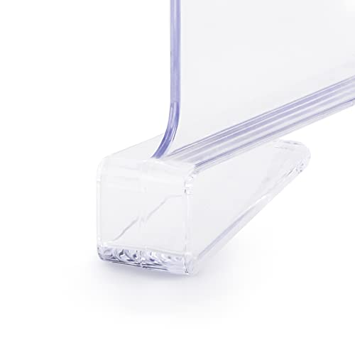 Shelf Dividers for Closet Organization – Premium Closet Shelf Dividers for Closet, Kitchen, Bedroom, Bathroom – Universal Closet Shelf Organizer for 0.4-0.95-inch Shelves – Practical Plastic Organizer - Thumbnail 4