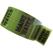 Image of MAINS WATER - 48mm/2" Indoor Pipeline ID Identification Pipe Tape