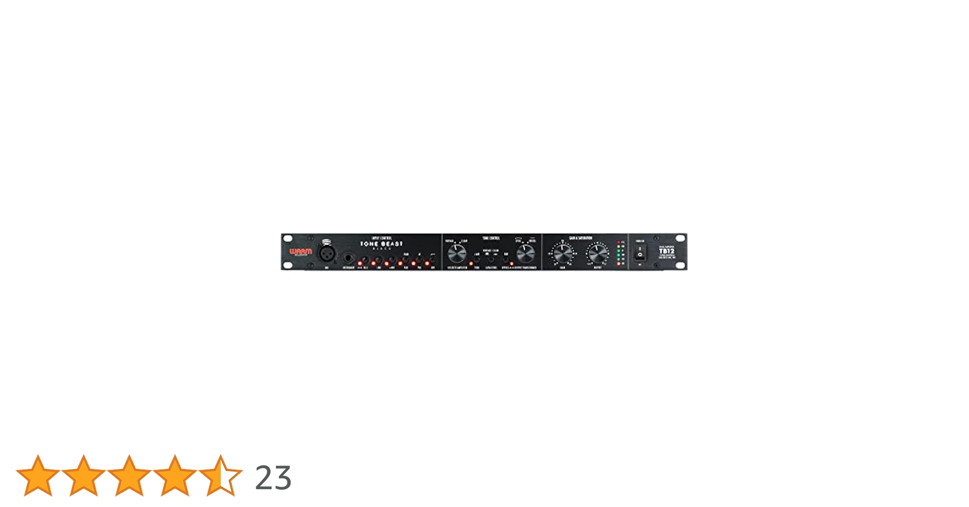 Amazon.co.jp: Warm Audio TB12 Tone Beast Microphone Preamp