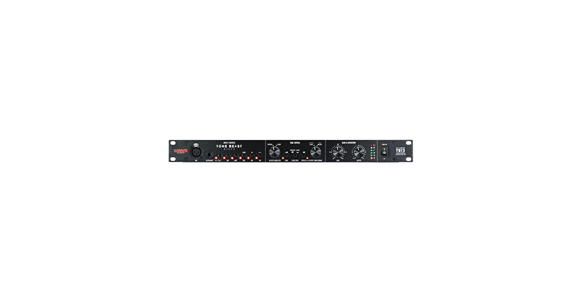 【ほぼ未使用・美品】Warm Audio TB12 Tone Beast Warm Audio TB12 Tone Beast Microphone Preamplifier (Black)
