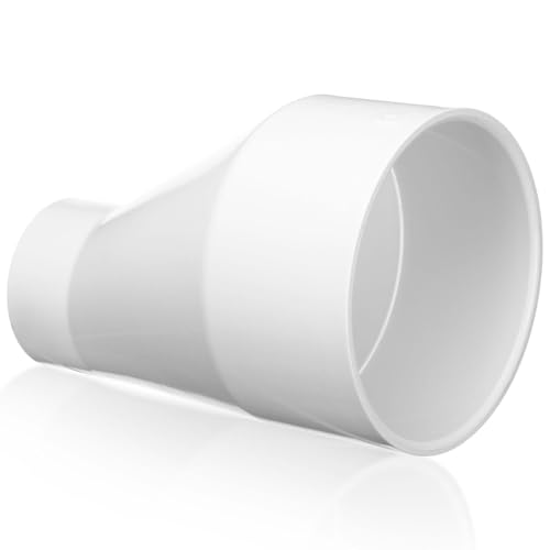 PVC Pipe Fitting Schedule 40 Eccentric Reducer Coupling 6" x 3"
